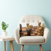 装飾用クッションチェス ランバークッション (椅子)