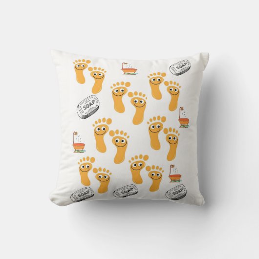 装飾用クッションデコアバスルーム クッション (正面)