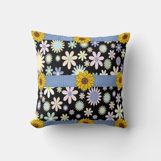 装飾用クッションデコアフローラ クッション (正面)