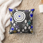 装飾用クッションデコア抽象芸術 クッション (ブランケット)