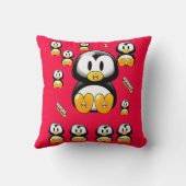 装飾用クッションデコレペンギン クッション (裏面)