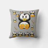 装飾用クッションデコレペンギン クッション (裏面)