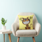 装飾用クッションネコ黒 クッション (椅子)