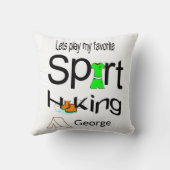 装飾用クッションハイキングスポーツ クッション (裏面)