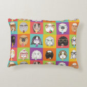 装飾用クッションハッピーギニアピッグ アクセントクッション (裏面)