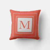 装飾用クッションハッピーシードチョウカスタムイニシャル クッション (裏面)