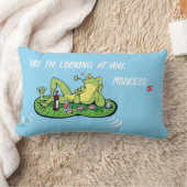 装飾用クッションバレンタインデラブフロッグ ランバークッション (ブランケット)