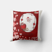装飾用クッションバレンタインデー クッション (裏面)