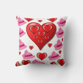 装飾用クッションバレンタインデー クッション (裏面)
