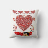 装飾用クッションバレンタインデー クッション (裏面)