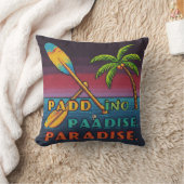 装飾用クッションパドルインパラダイス クッション (ブランケット)