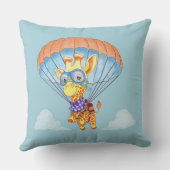 装飾用クッションパラシュートキリン クッション (裏面)