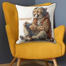 装飾用クッションパーソナライズされたゲーマーチエ子供へタ クッション