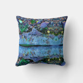 装飾用クッションピラロケースサマービーチハウスデコル クッション (裏面)