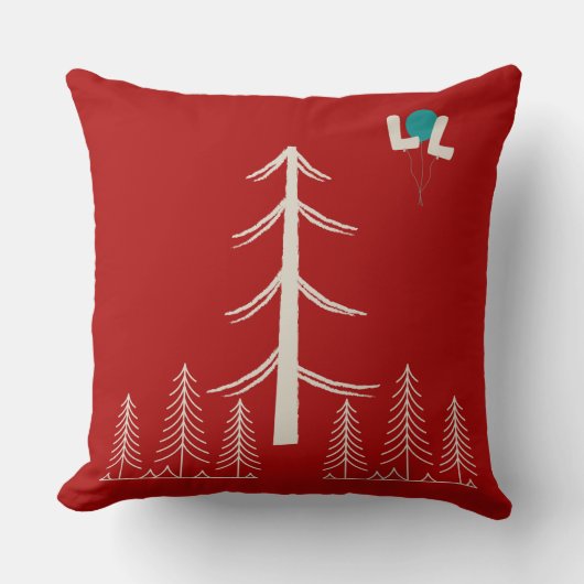 装飾用クッションフェスティバルクリスマススクウェア枕 – Coz クッション (正面)