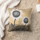 装飾用クッションフローラ クッション (ブランケット)