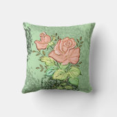 装飾用クッションフローラ クッション (裏面)