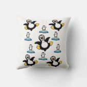 装飾用クッションペンギン クッション (裏面)