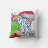 装飾用クッションホリデイサンタ クッション (裏面)