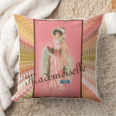 装飾用クッションホワイト（マドモワゼル） RFPMDesigns ©️ 2024 クッション (ブランケット)