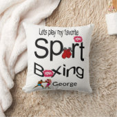 装飾用クッションボクシングスポーツ クッション (ブランケット)