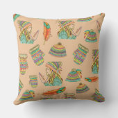 装飾用クッションボホハット クッション (裏面)