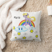 装飾用クッションポニーレインボークラウドスターズ クッション (ブランケット)