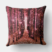 装飾用クッションマジカルフォレストピーチピンク クッション (裏面)
