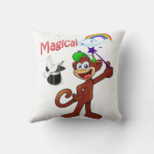 装飾用クッションマジカルレインボーモンキー クッション (裏面)