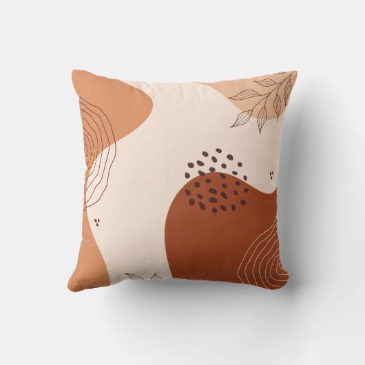 装飾用クッションモックアップデザインインテリア クッション (裏面)