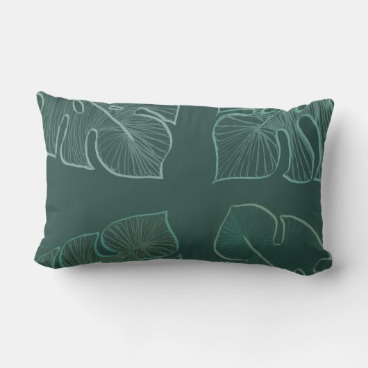 装飾用クッションモンテラ クッション (裏面)