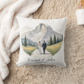 装飾用クッションヨセミテ国立公園テーマ結婚 クッション (ブランケット)
