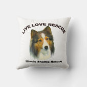 装飾用クッションライブラブレスキュー クッション (裏面)