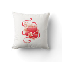 装飾用クッションラブ16インチx 16インチ