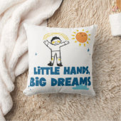 装飾用クッションリトルハンズビッグドリームズ クッション (ブランケット)