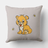 装飾用クッションリトルライオン クッション (裏面)