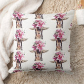 装飾用クッションリリーザヤギ クッション (ブランケット)