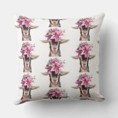 装飾用クッションリリーザヤギ クッション (裏面)