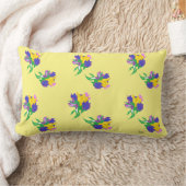 装飾用クッションリリー ランバークッション (ブランケット)