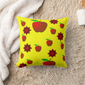 装飾用クッションリンゴ クッション (ブランケット)