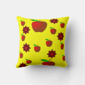 装飾用クッションリンゴ クッション (裏面)