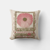 装飾用クッションヴィンテージシードカタログアート クッション (正面)