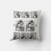 装飾用クッションヴィンテージ クッション (裏面)