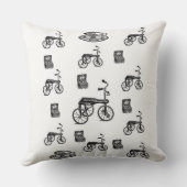 装飾用クッションヴィンテージ クッション (裏面)