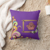 装飾用クッションヴィンテージ クッション (ブランケット)