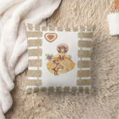 装飾用クッションヴィンテージ クッション (ブランケット)