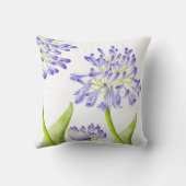 装飾用クッション上のナイルのリリー クッション (裏面)