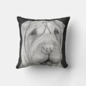 装飾用クッション中国のシャールペイ クッション (裏面)