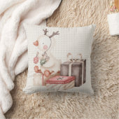 装飾用クッション付き/クリスマスダック クッション (ブランケット)