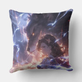 装飾用クッション内の精神 クッション (裏面)